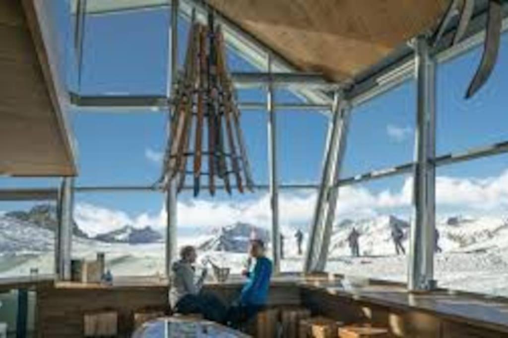 Chalet Rustico Bertolini Per Gruppi! Villa Vermiglio Luaran gambar